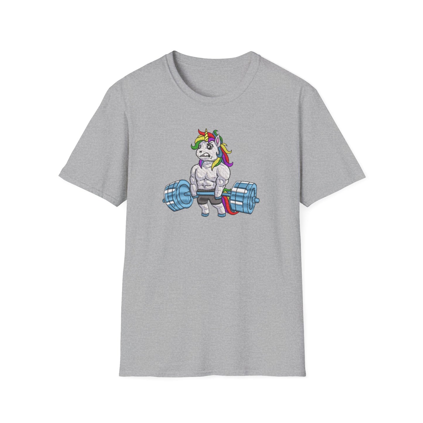 Rainbow Unicorn Deadlift T-Shirt