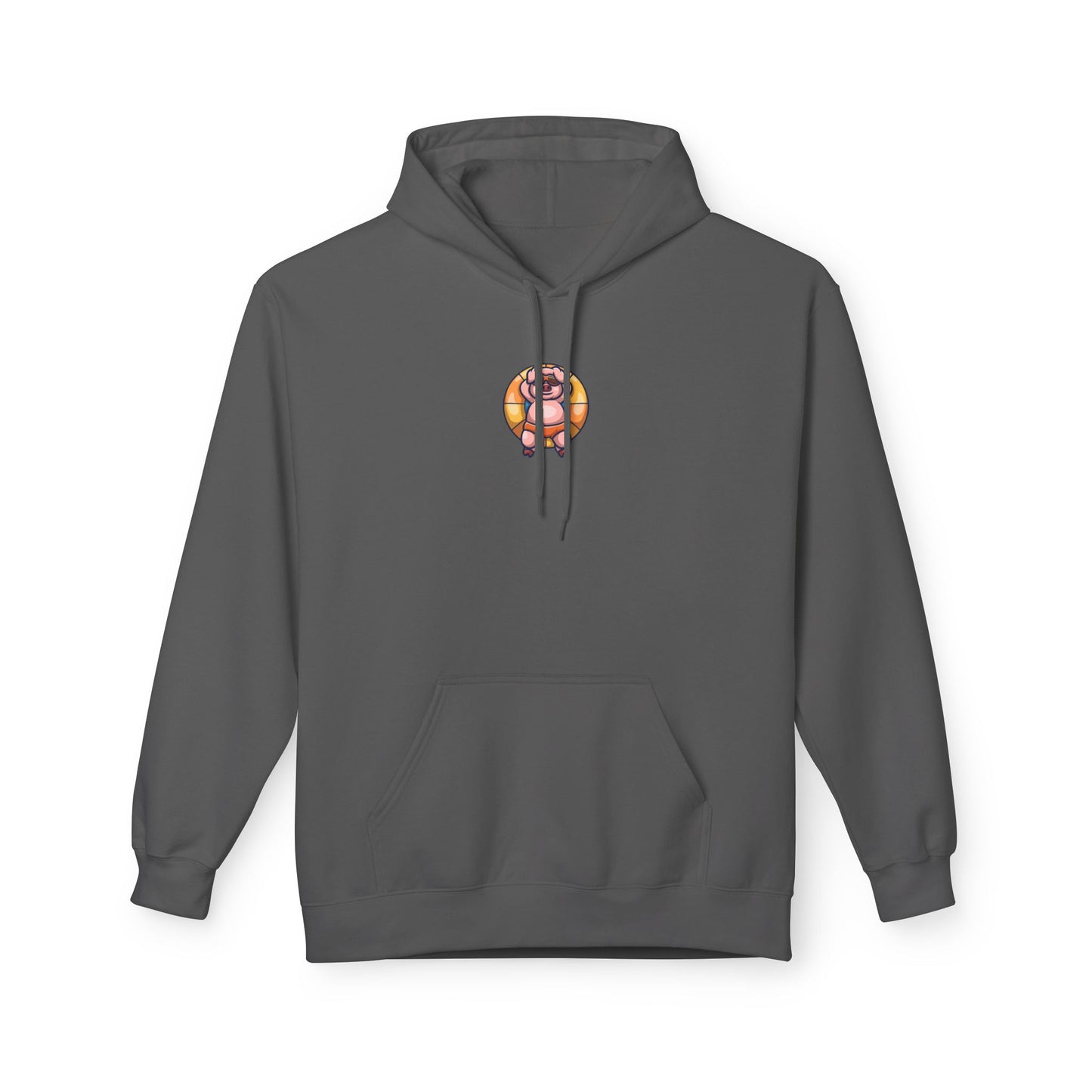 Chill Swim Cute Pig Hoodie