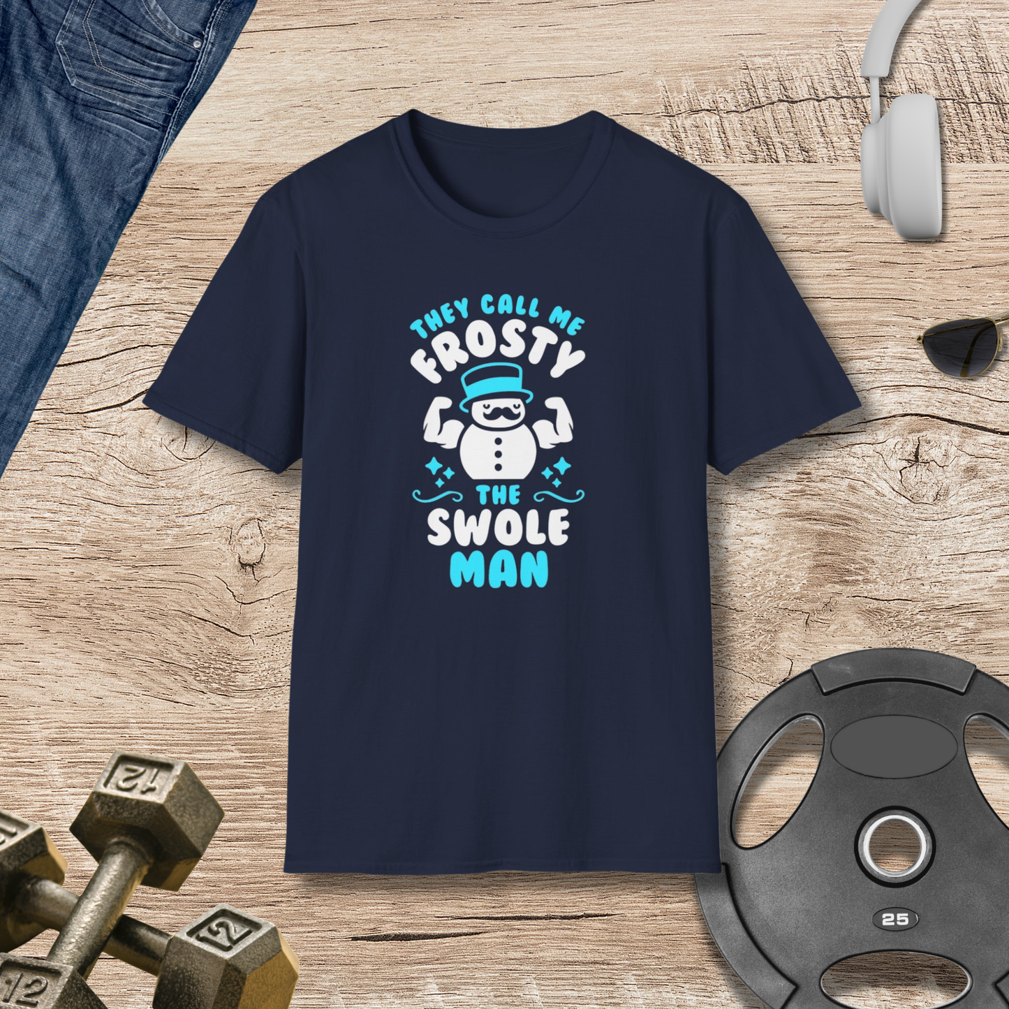 Frosty the Swole Man T-Shirt