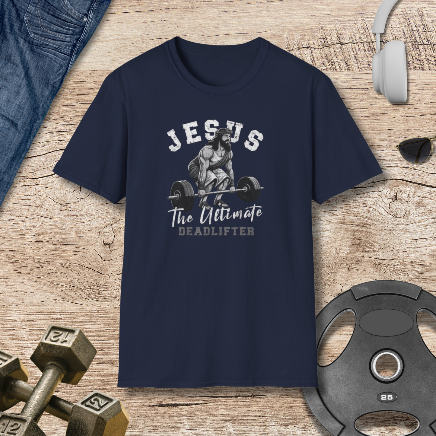 Jesus Deadlifter T‑Shirt