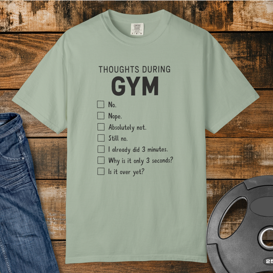 Gym Thoughts Vintage Wash T-Shirt