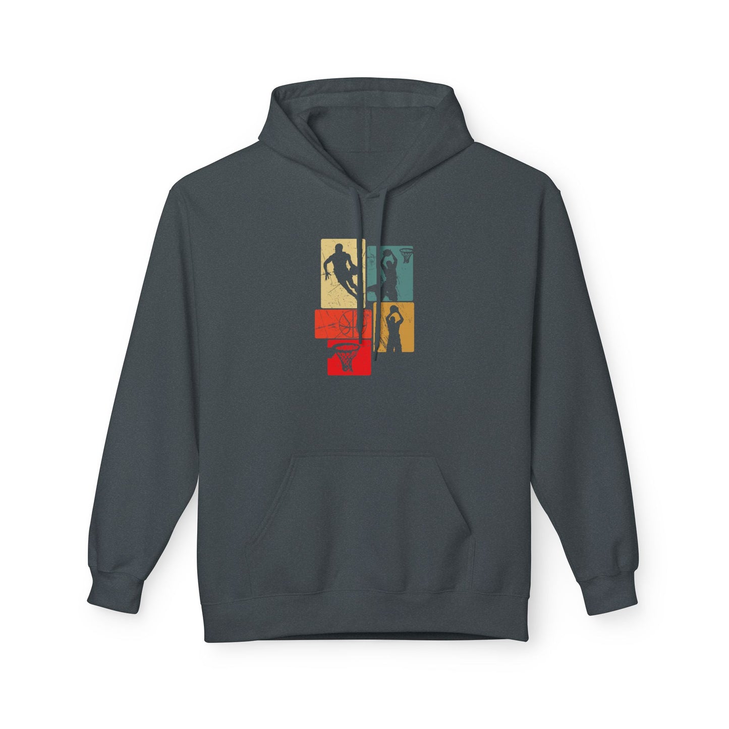 Retro Anime Basketball Vibes Hoodie