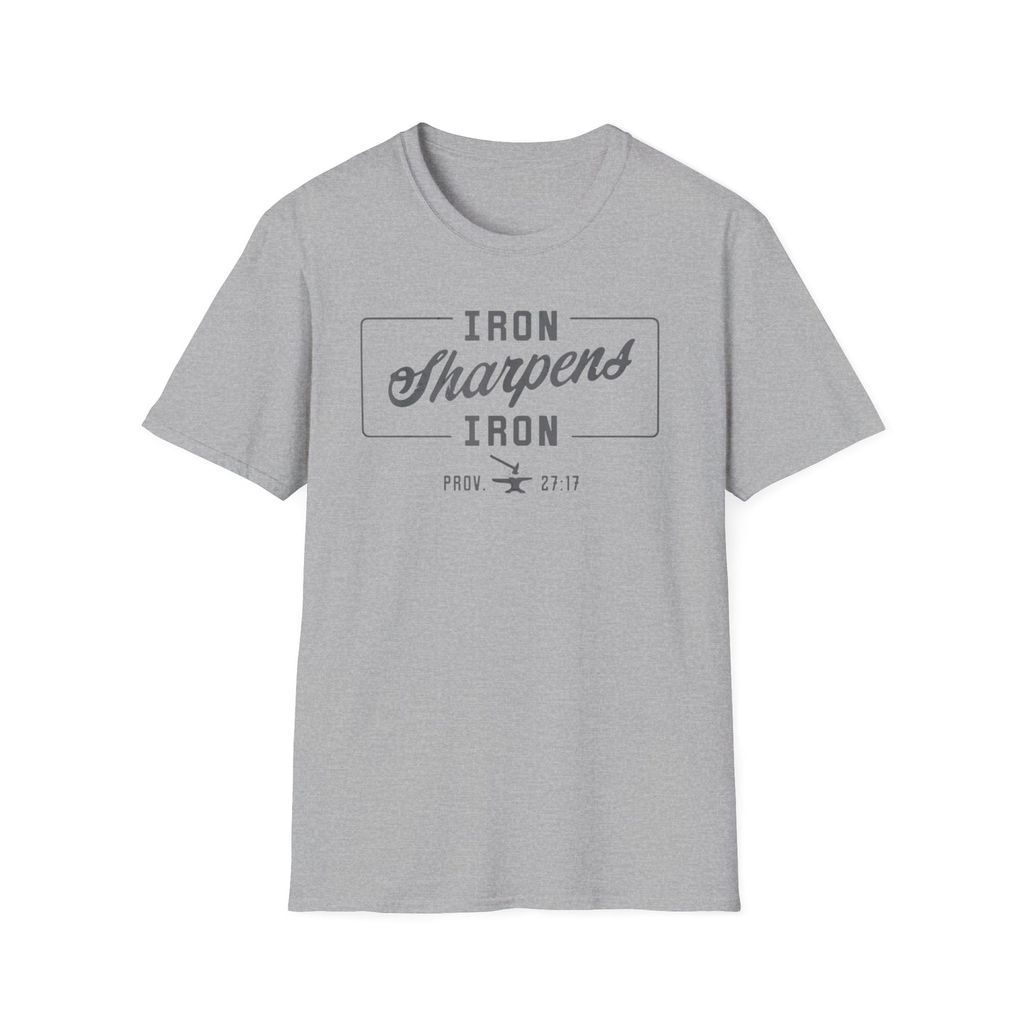 Iron Sharpens Iron, Faith-Based T-Shirt