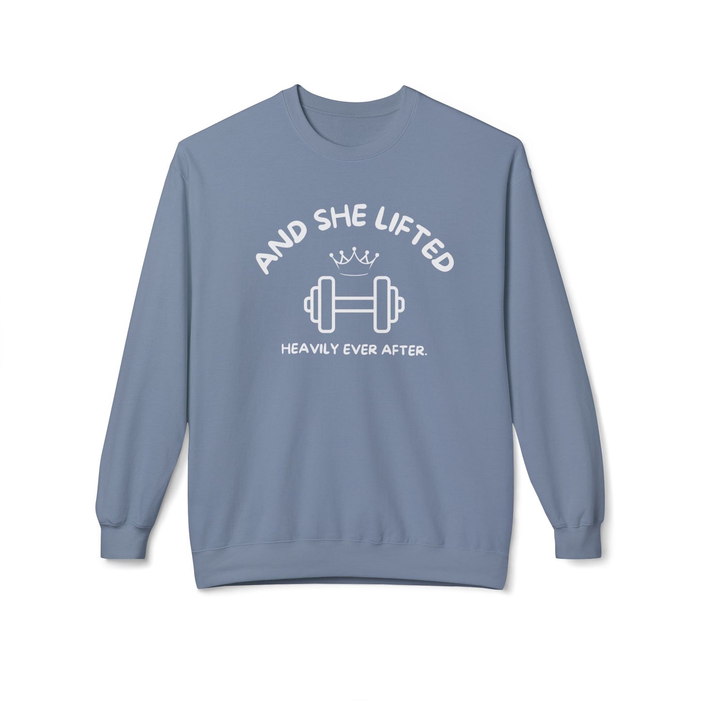 And She Lifted Heavily Ever After Hoodie