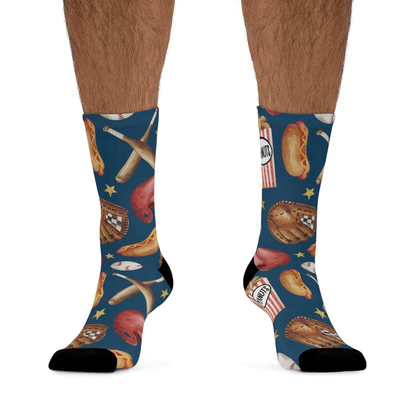 Basement Stadium Dark Blue Socks