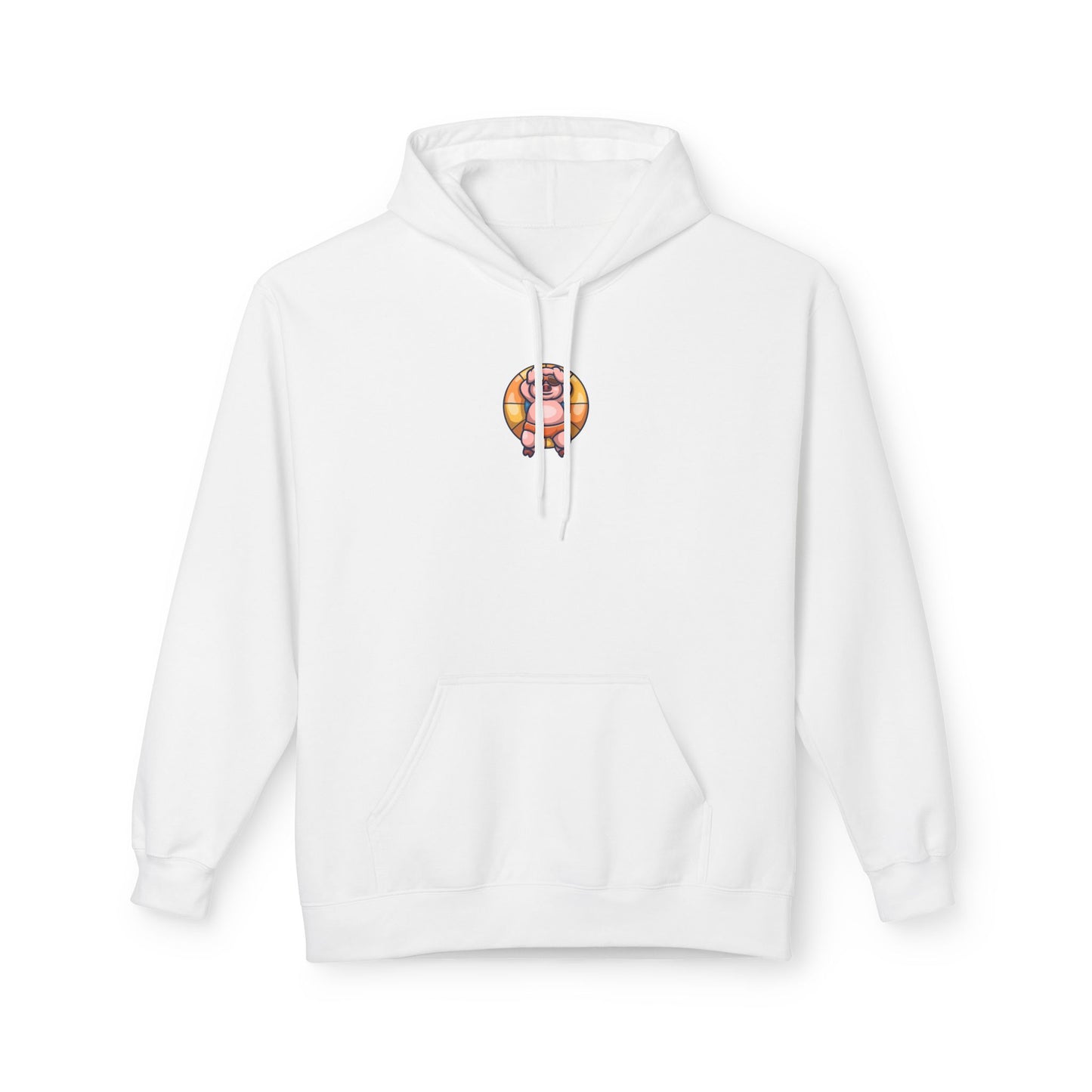 Chill Swim Cute Pig Hoodie