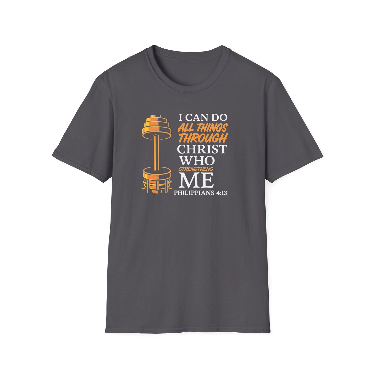 'I Can Do All Things Through Christ Who Strengthens Me' WeightLift T-Shirt