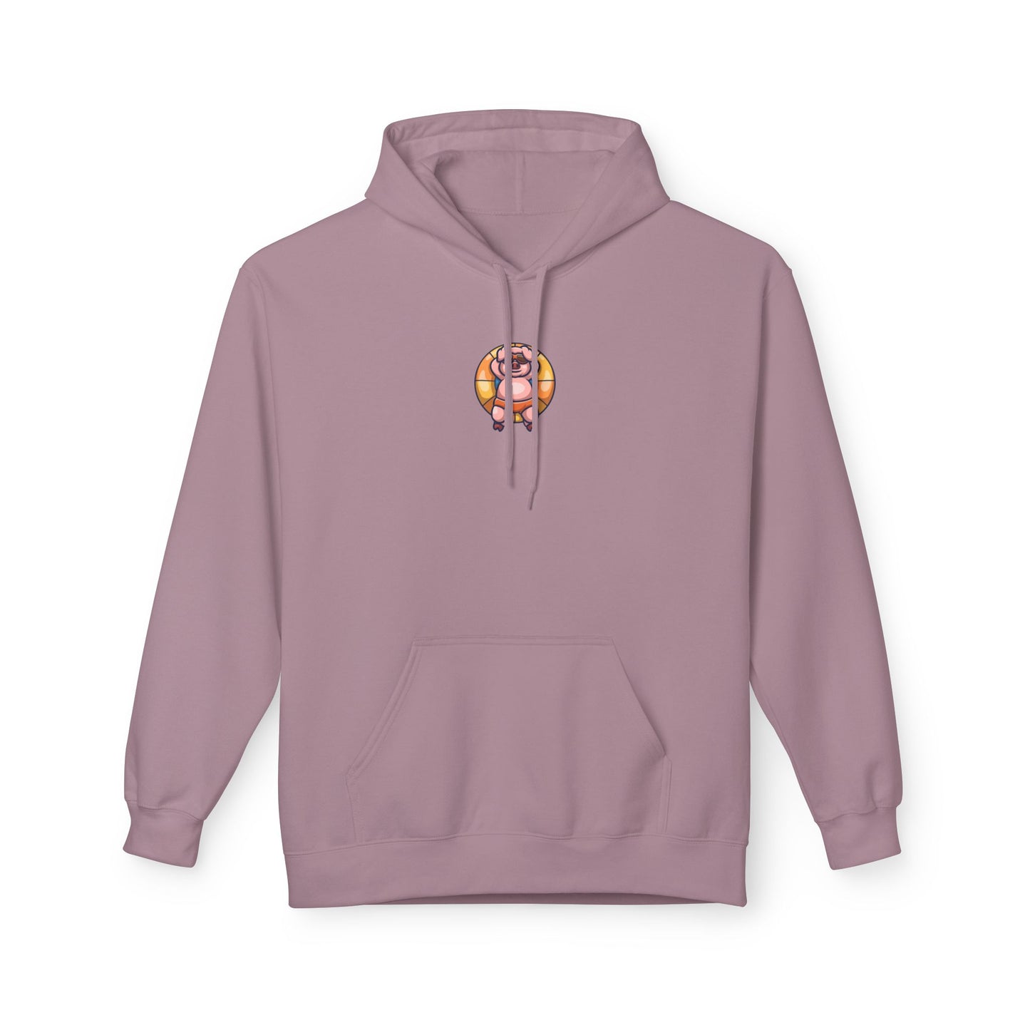 Chill Swim Cute Pig Hoodie