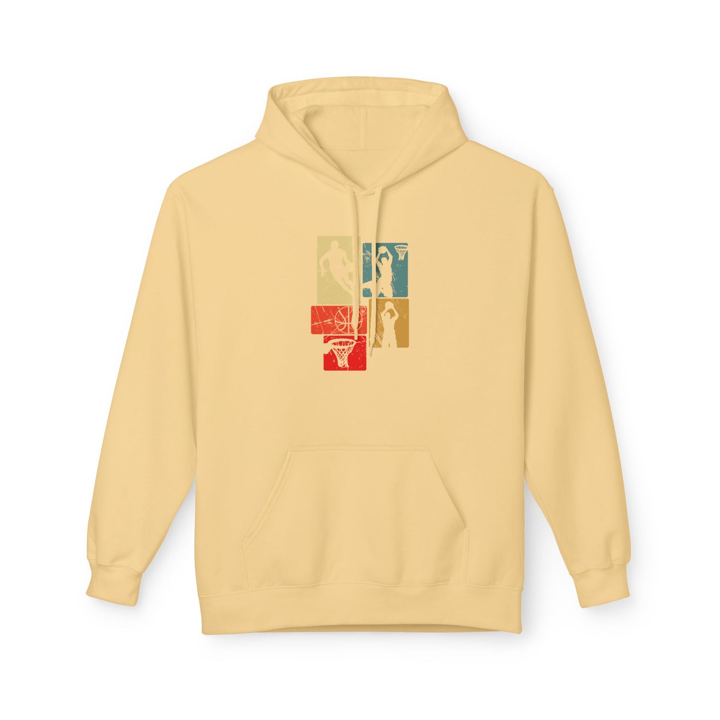 Retro Anime Basketball Vibes Hoodie