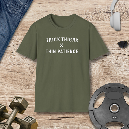 Thick Thighs x Thin T-Shirt