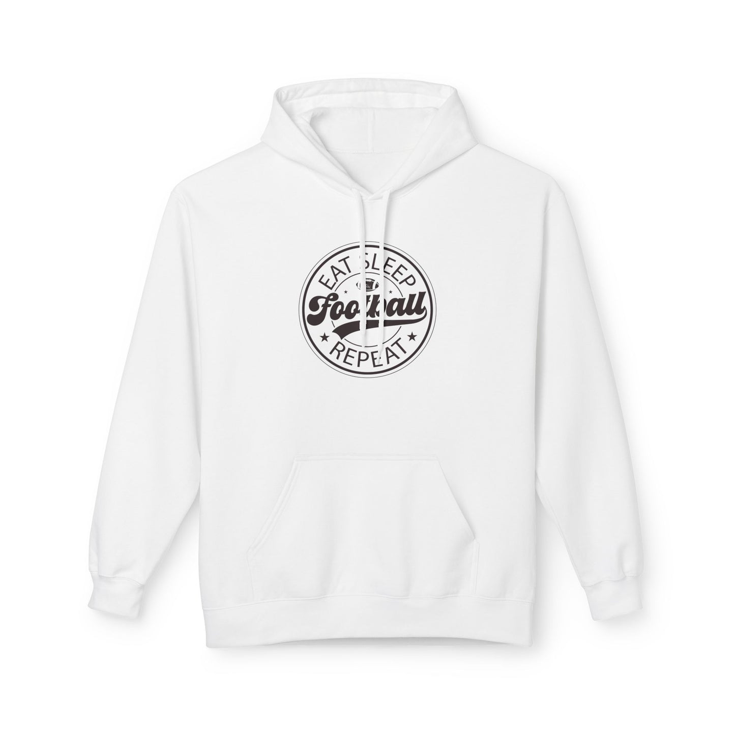 Classic Eat Sleep Football Repeat Hoodie