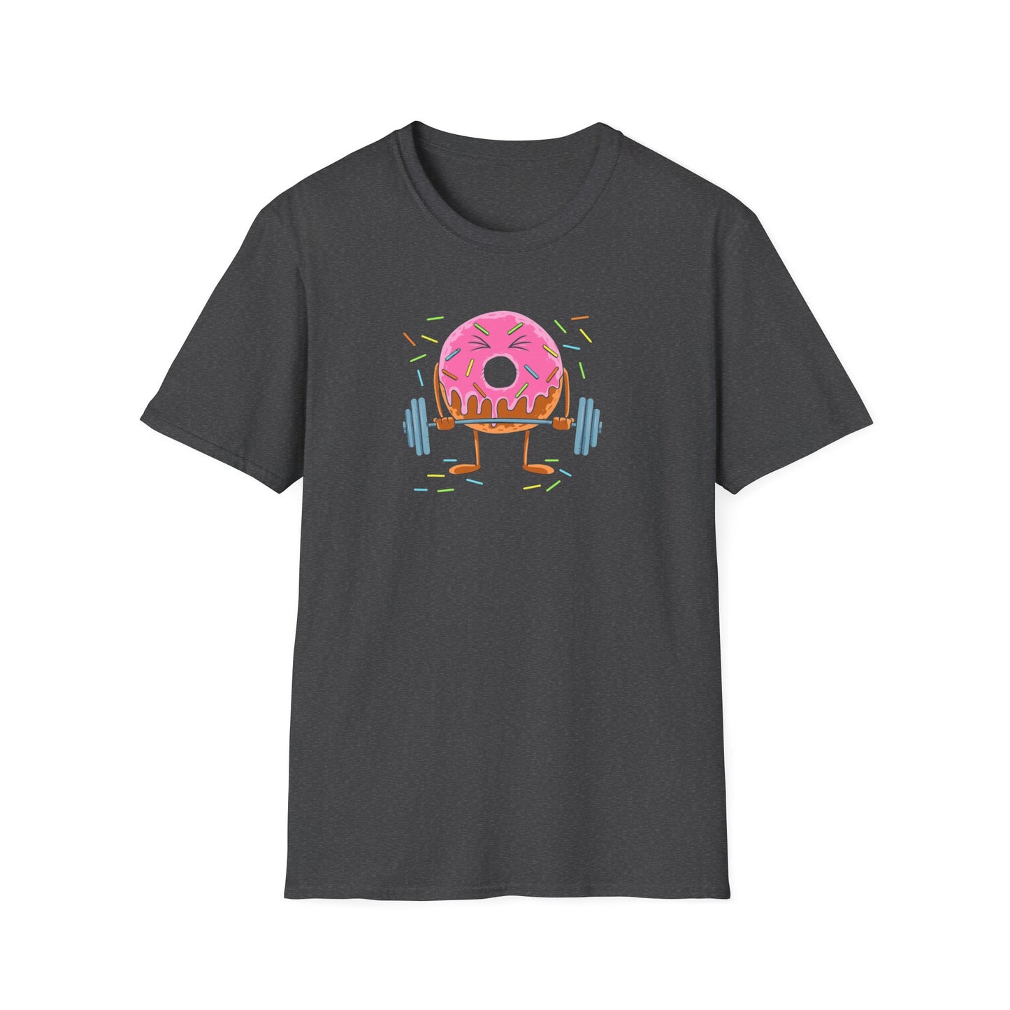 Funny Fitness Doughnut Deadlift T-Shirt