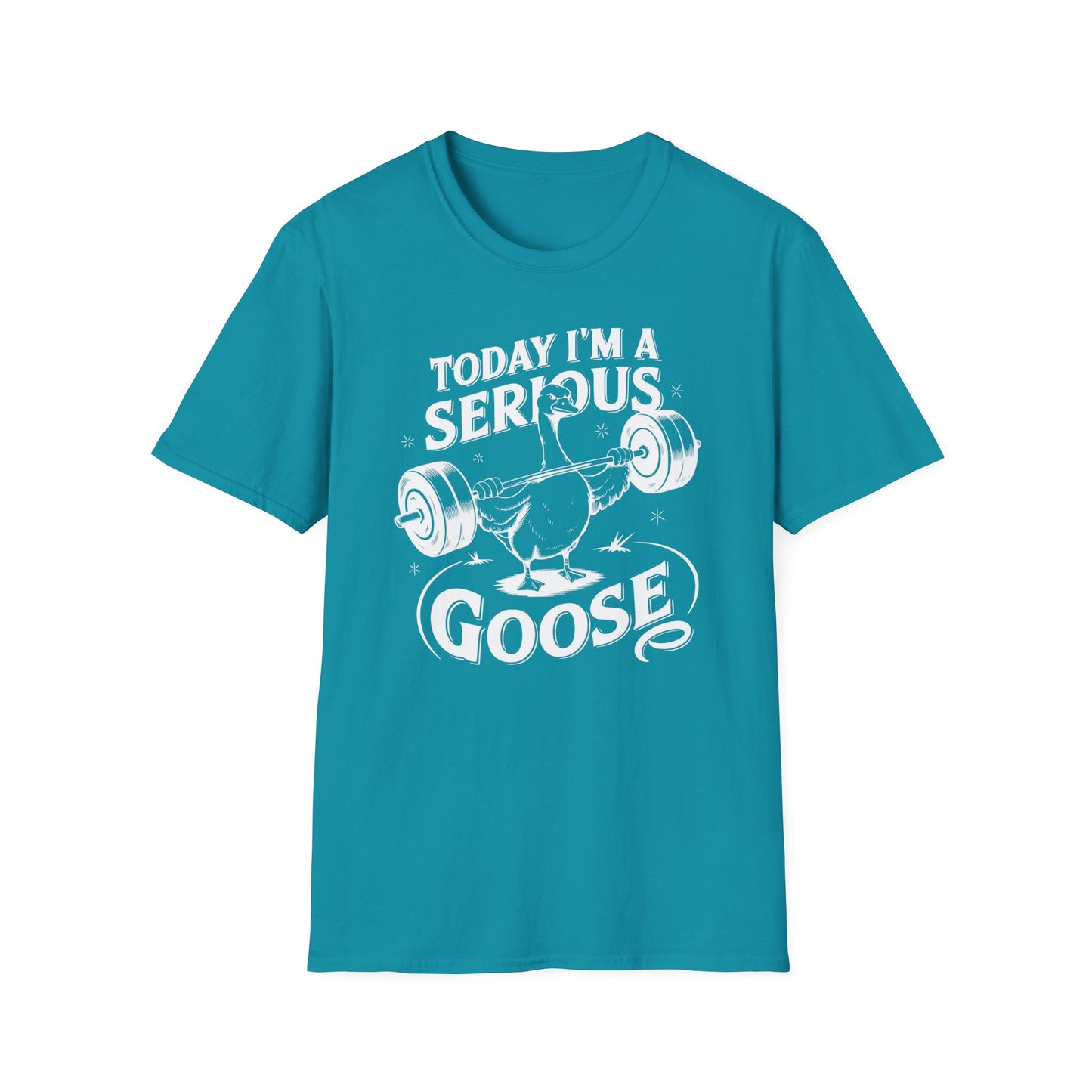 Today I'm a Serious Goose Funny Goose Weightlifting T-Shirt