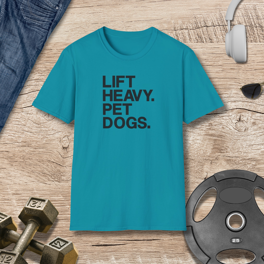 Lift Heavy Pet Dogs T-Shirt