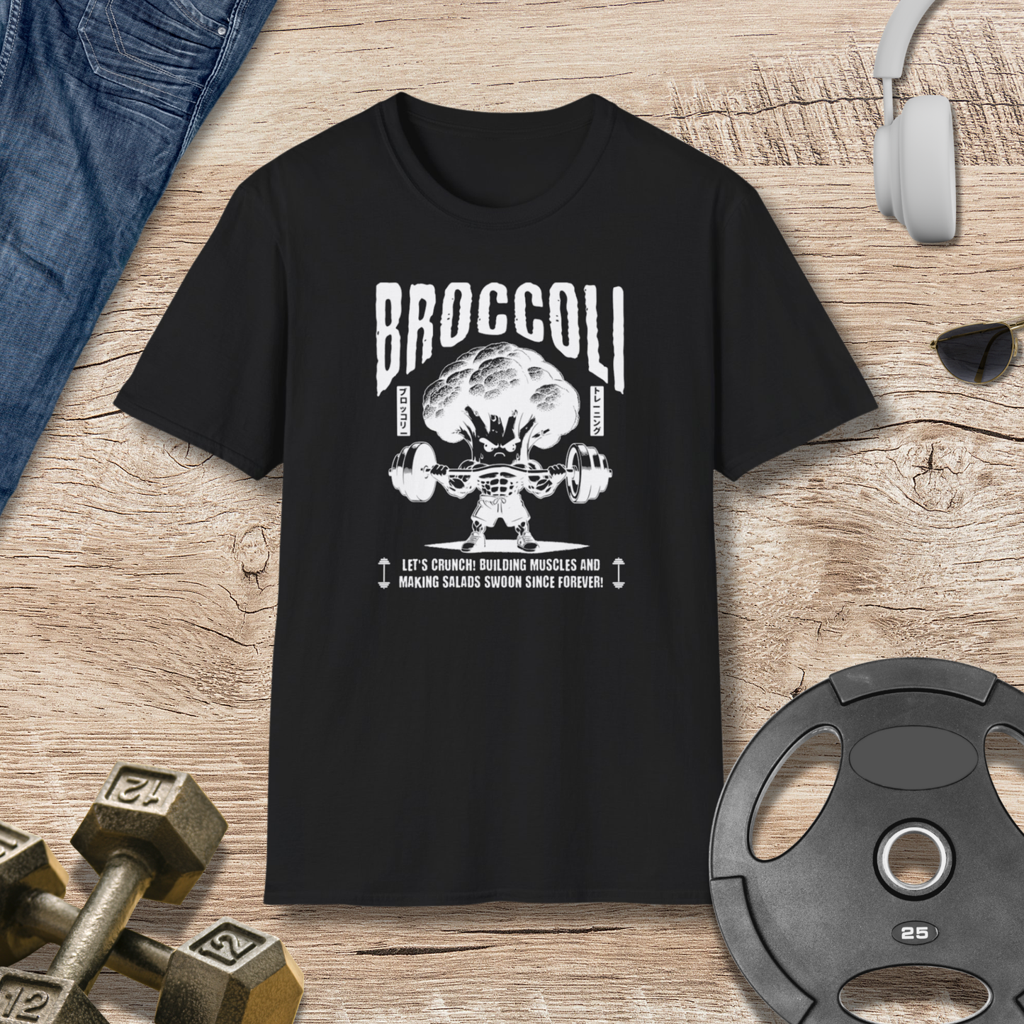 Broccoli Fitness T-Shirt