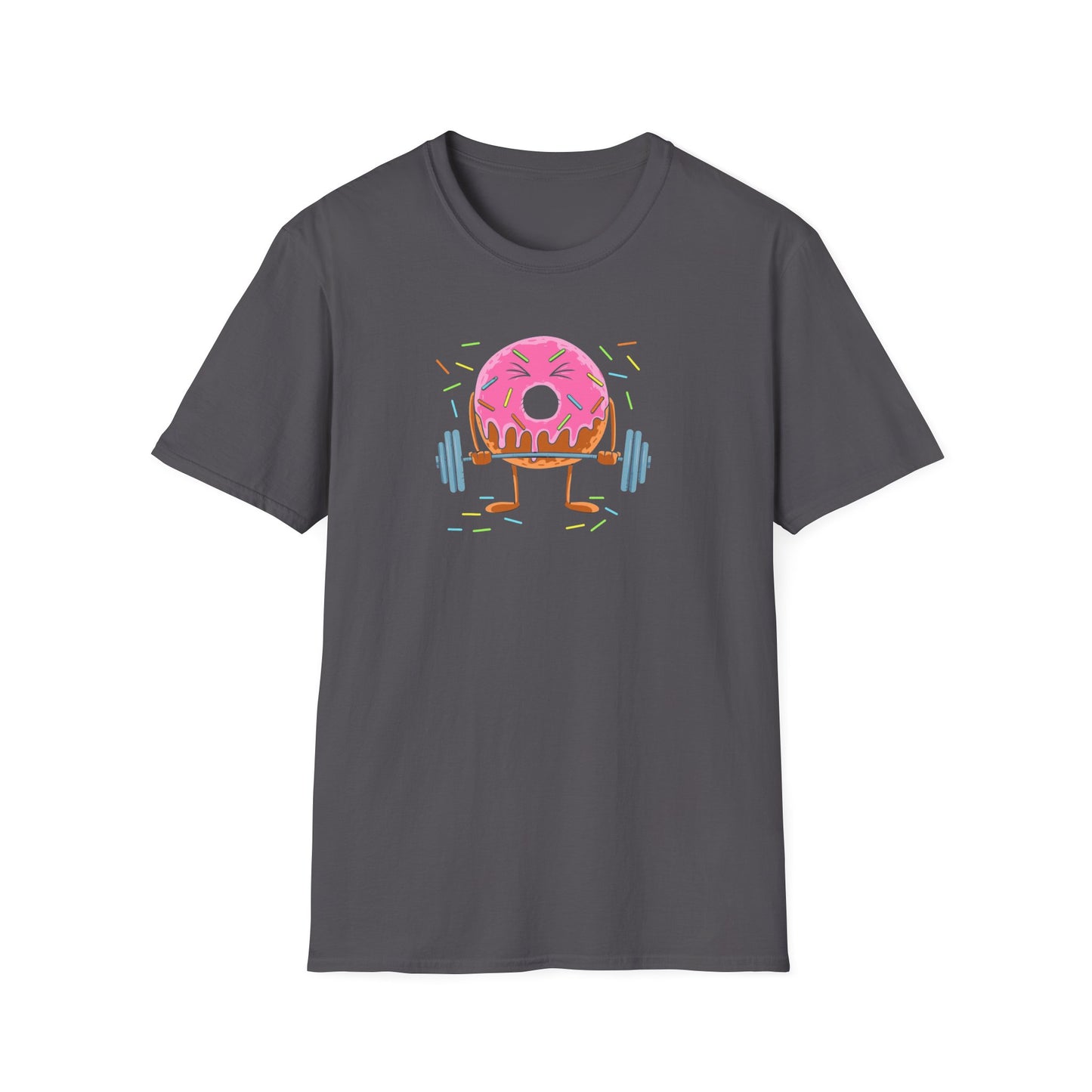 Funny Fitness Doughnut Deadlift T-Shirt