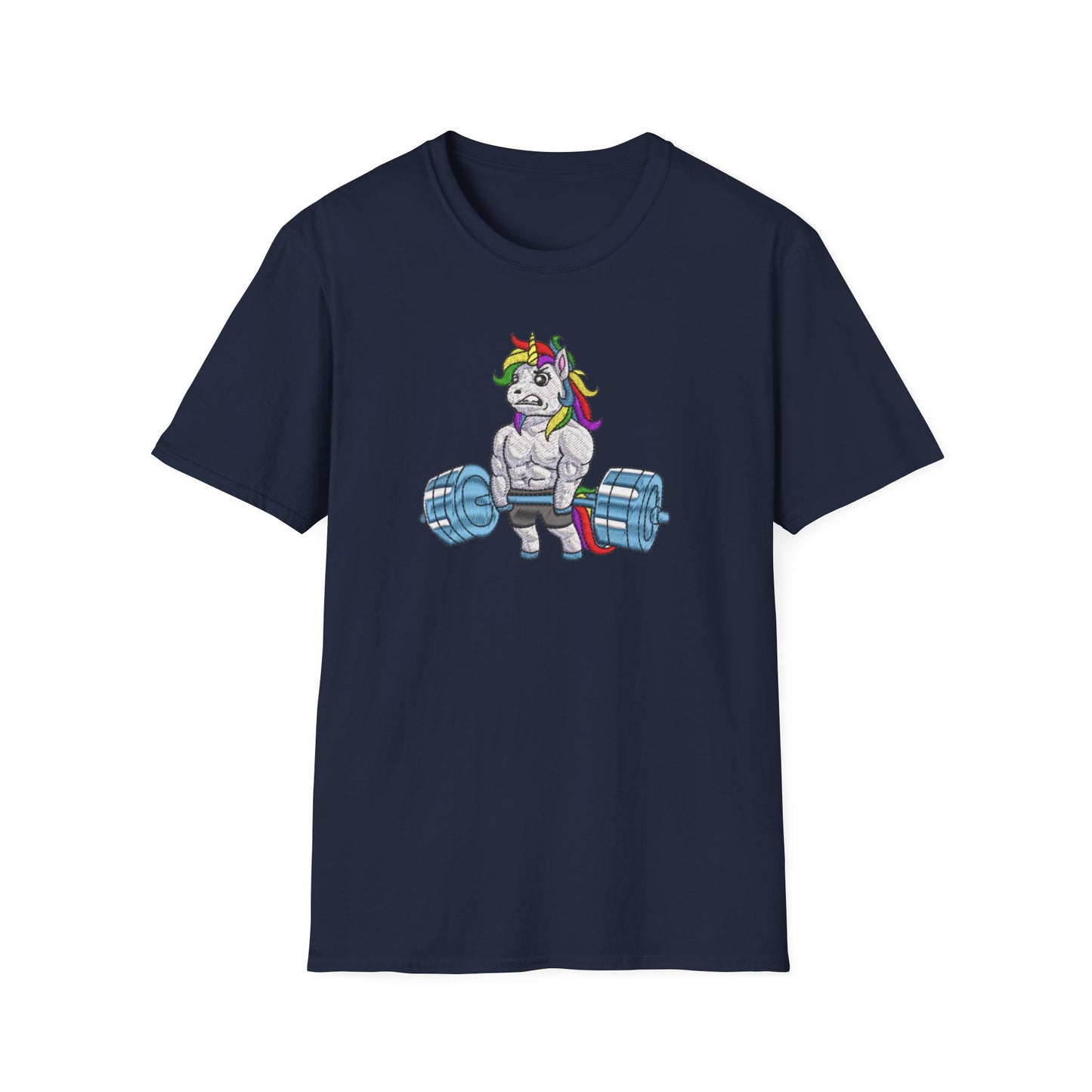Rainbow Unicorn Deadlift T-Shirt