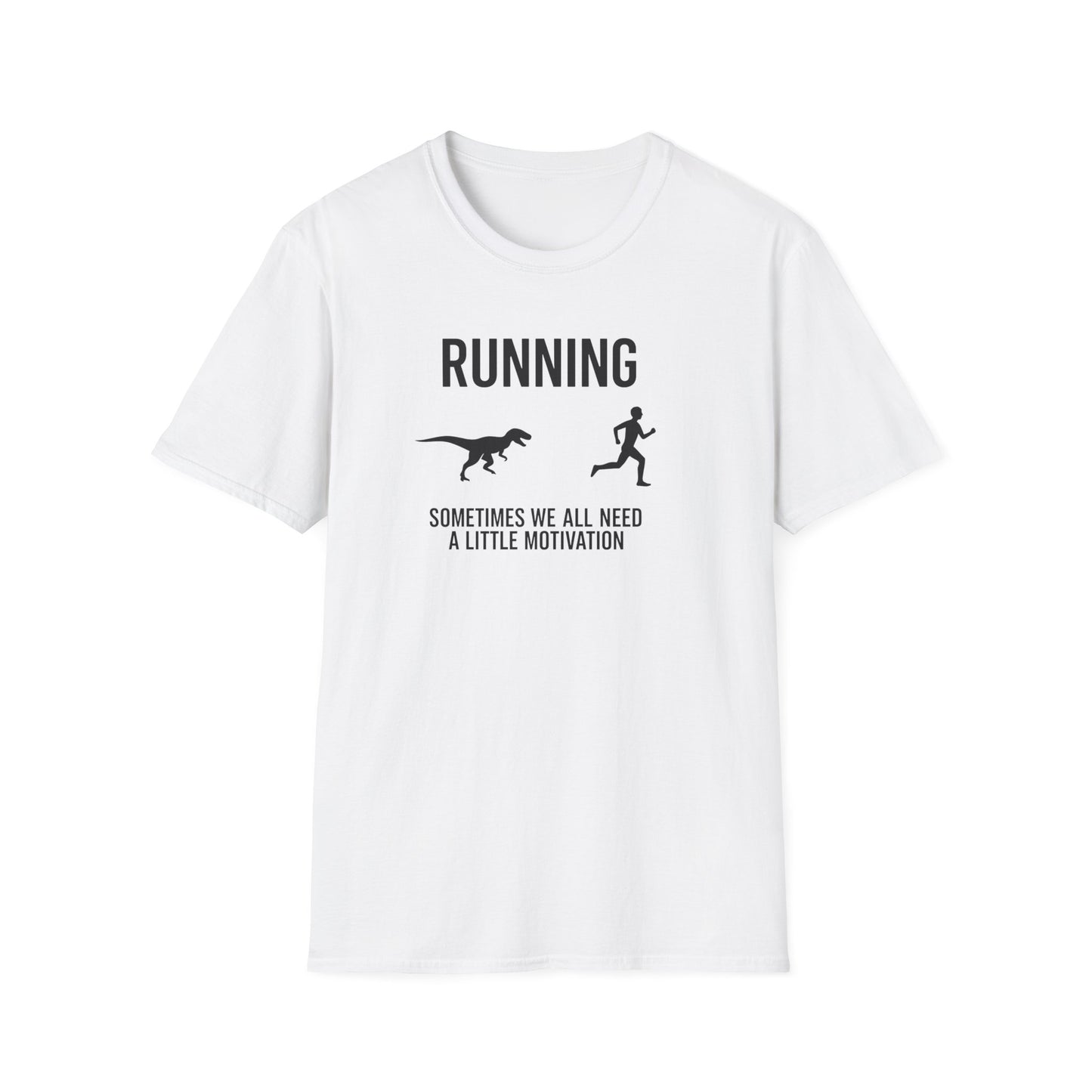 Dinosaur T-Shirt for Runners Workout Funny T-Shirt
