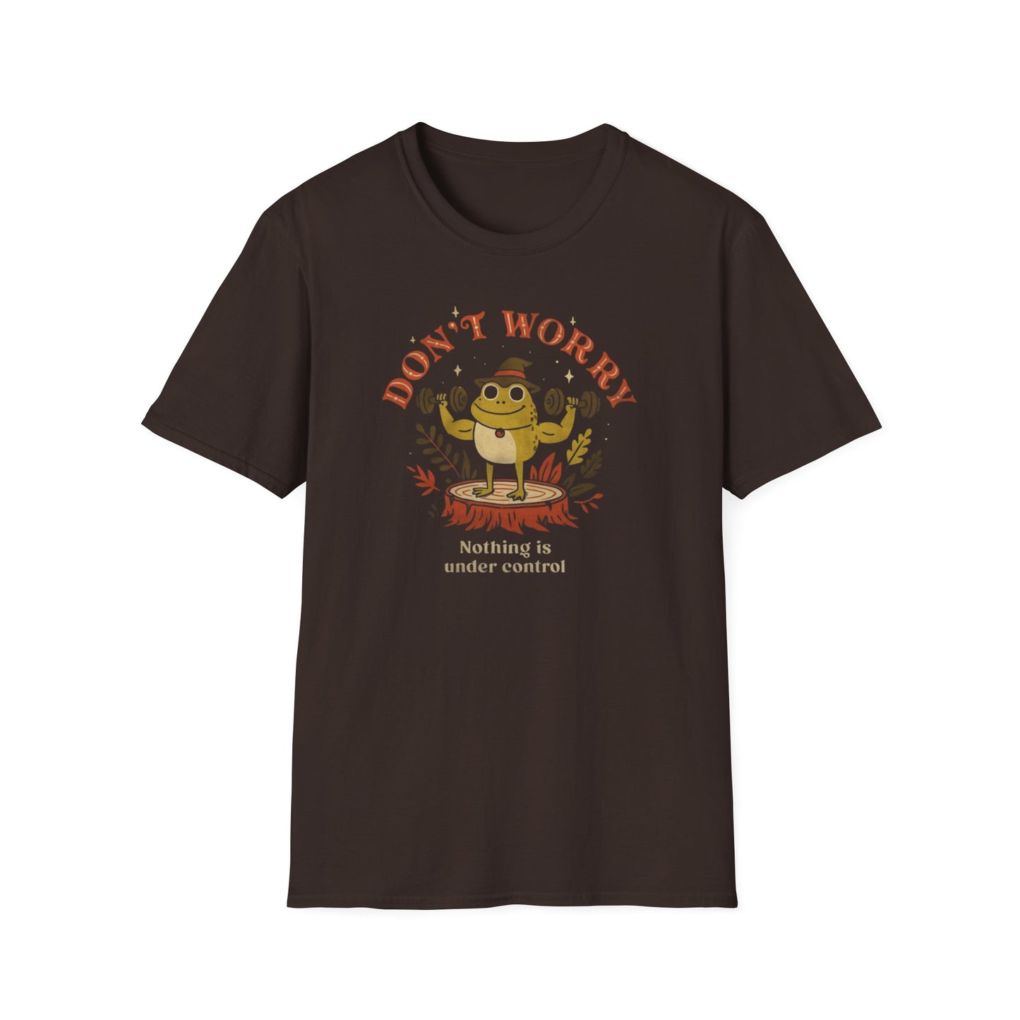 Don't Worry Frog Weight lift T-Shirt