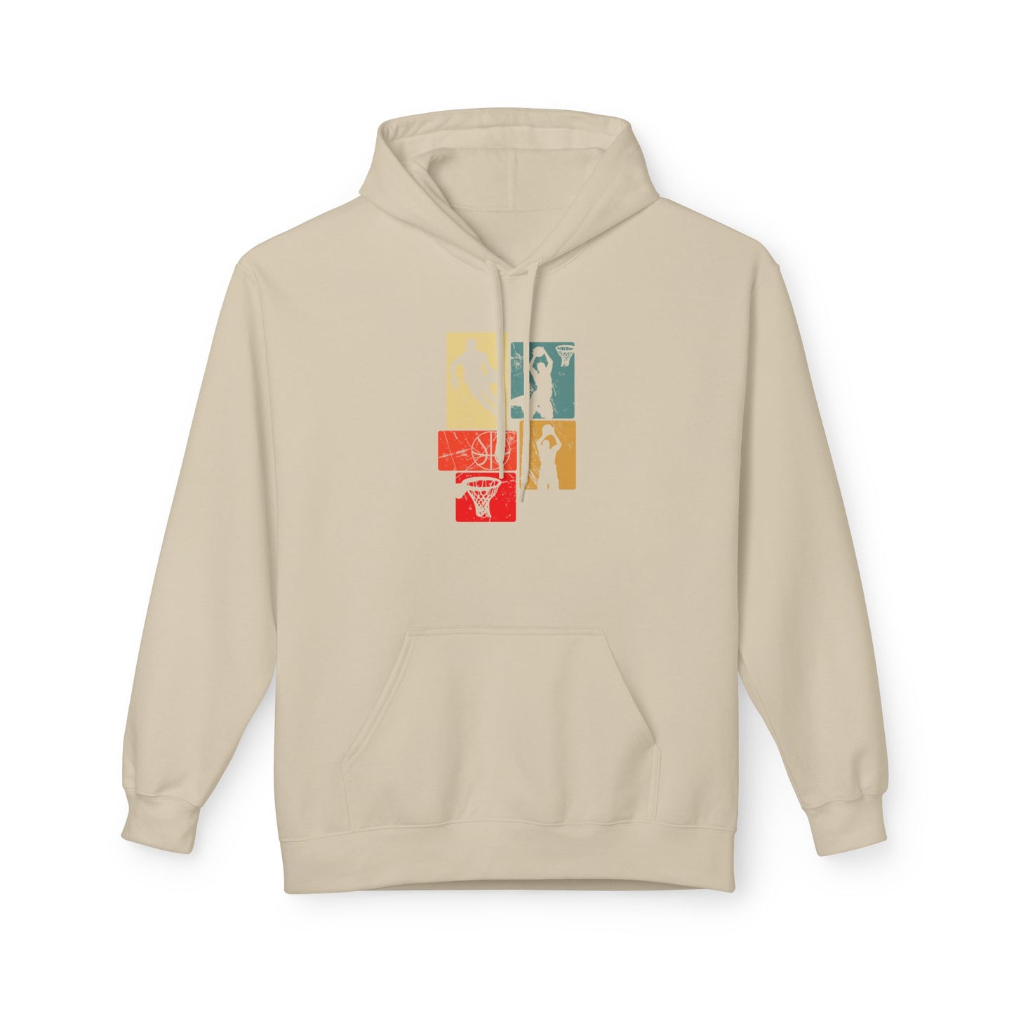 Retro Anime Basketball Vibes Hoodie