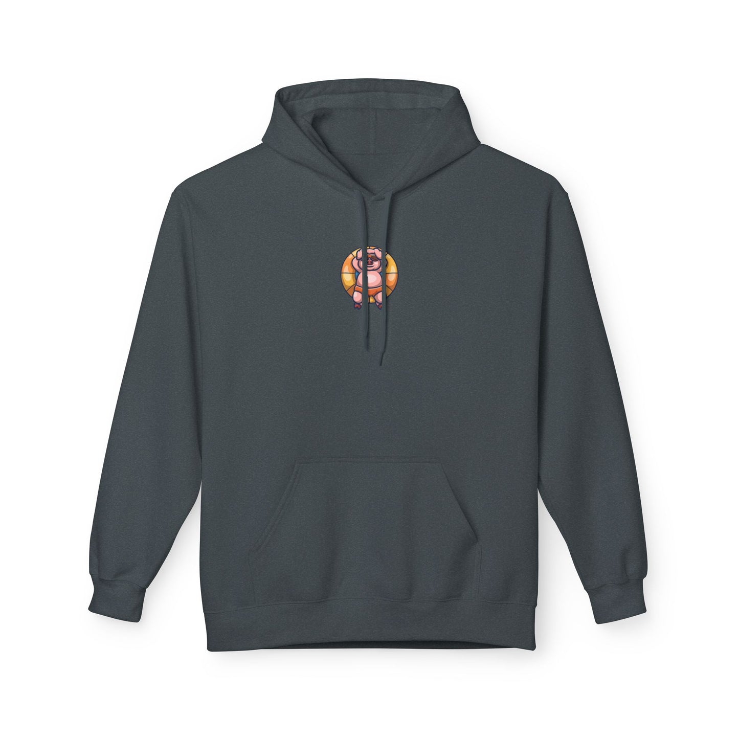 Chill Swim Cute Pig Hoodie