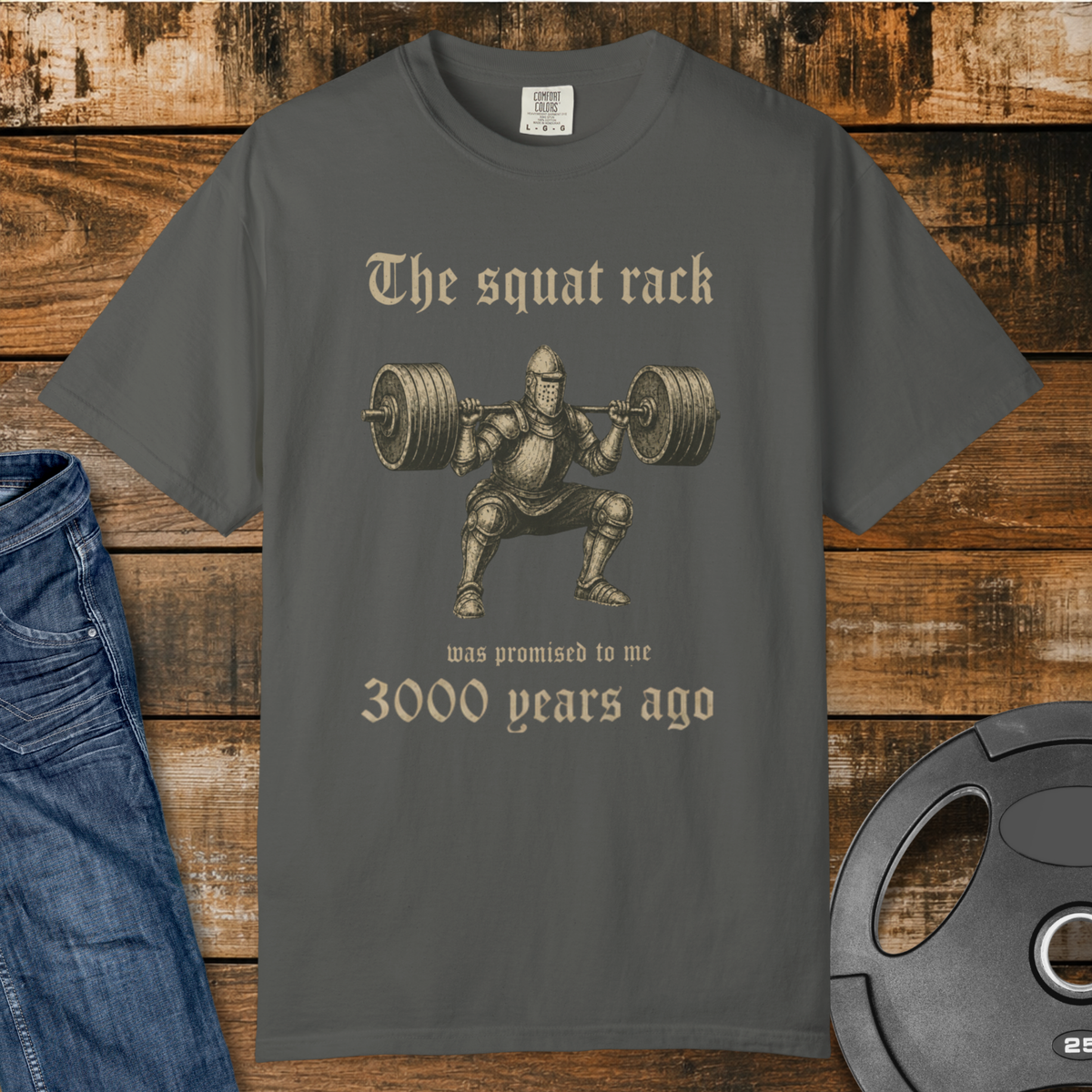 The Squat Rack Vintage Wash T-Shirt