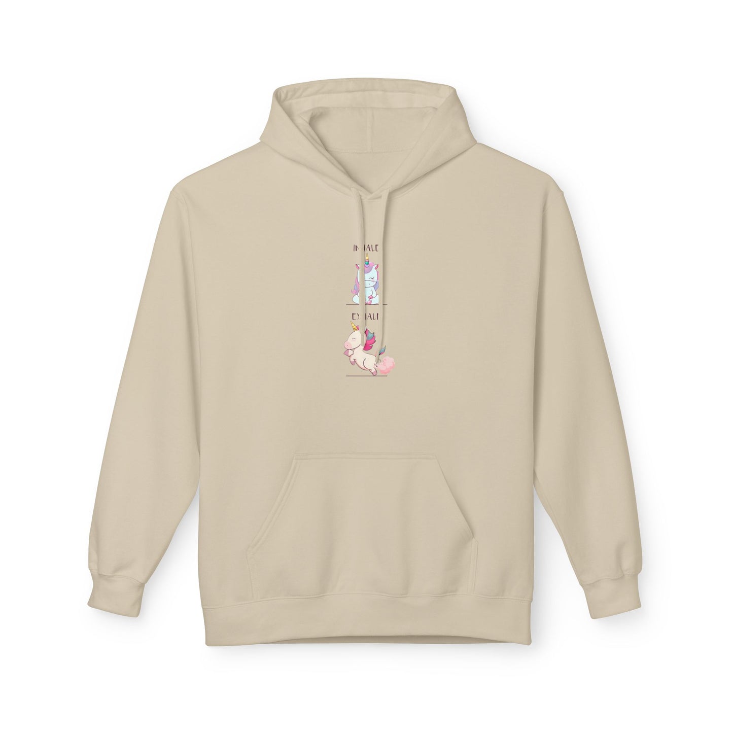 Unicorn Inhale Exhale Hoodie