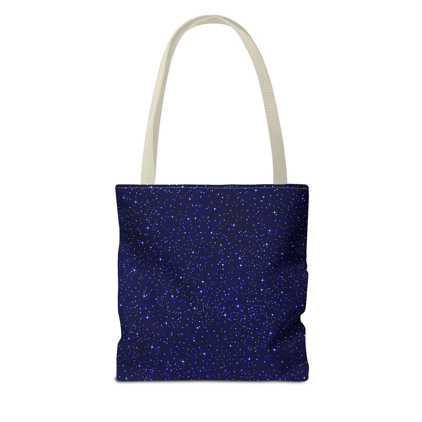 Personalized Name Cute Cat Float Ocean Starry Sky Tote Bag