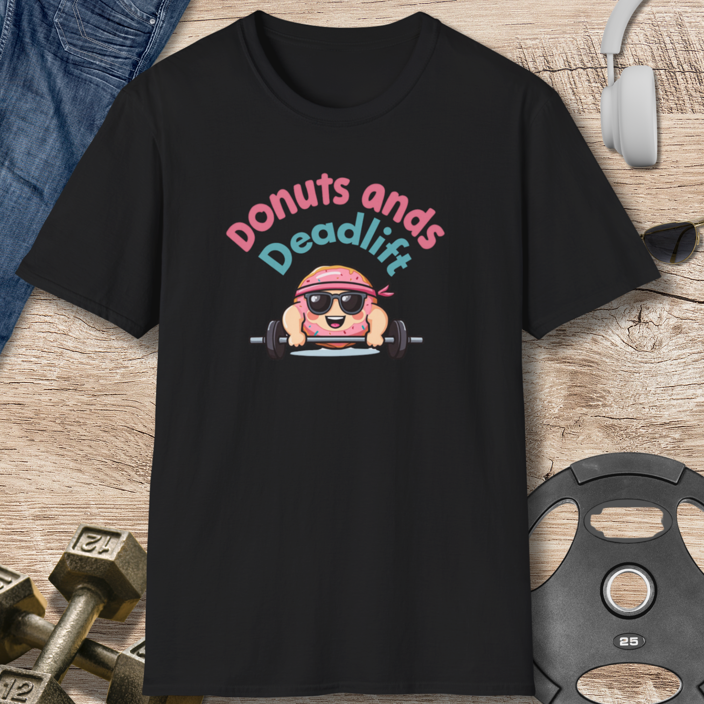 Donuts and Deadlifts T-Shirt