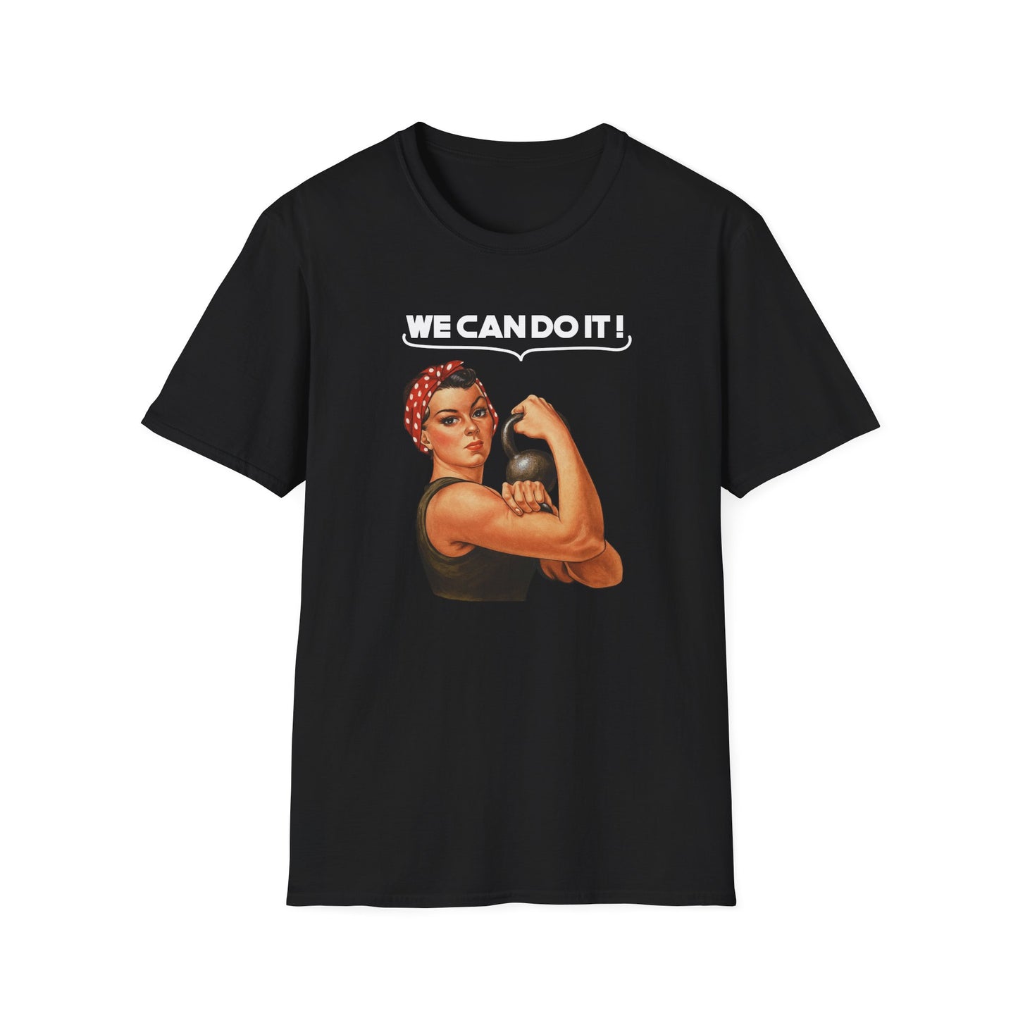 'We Can Do It!' Vintage Gym T-Shirt