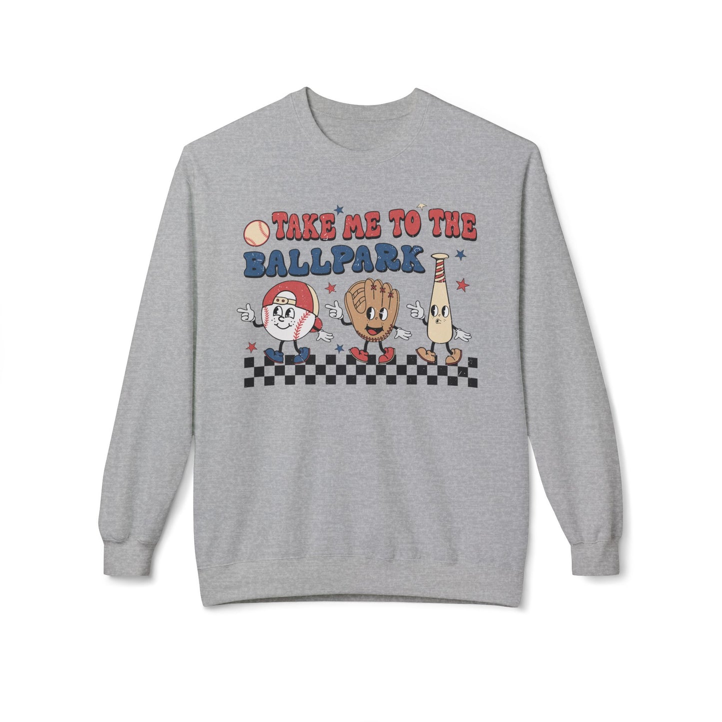 Take'Me to the BallPark Baseball Sweatshirt