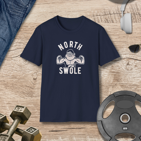 Santa 'North Swole' T-Shirt