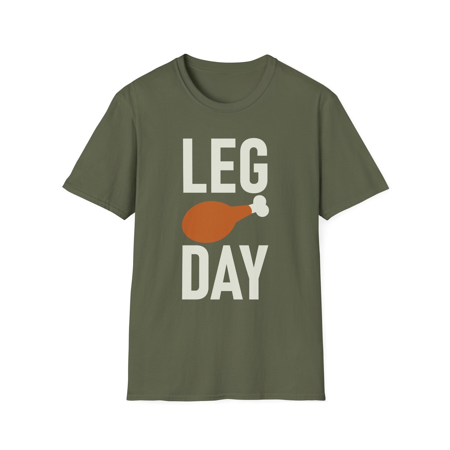 Leg Day Drumstick Funny T-Shirt