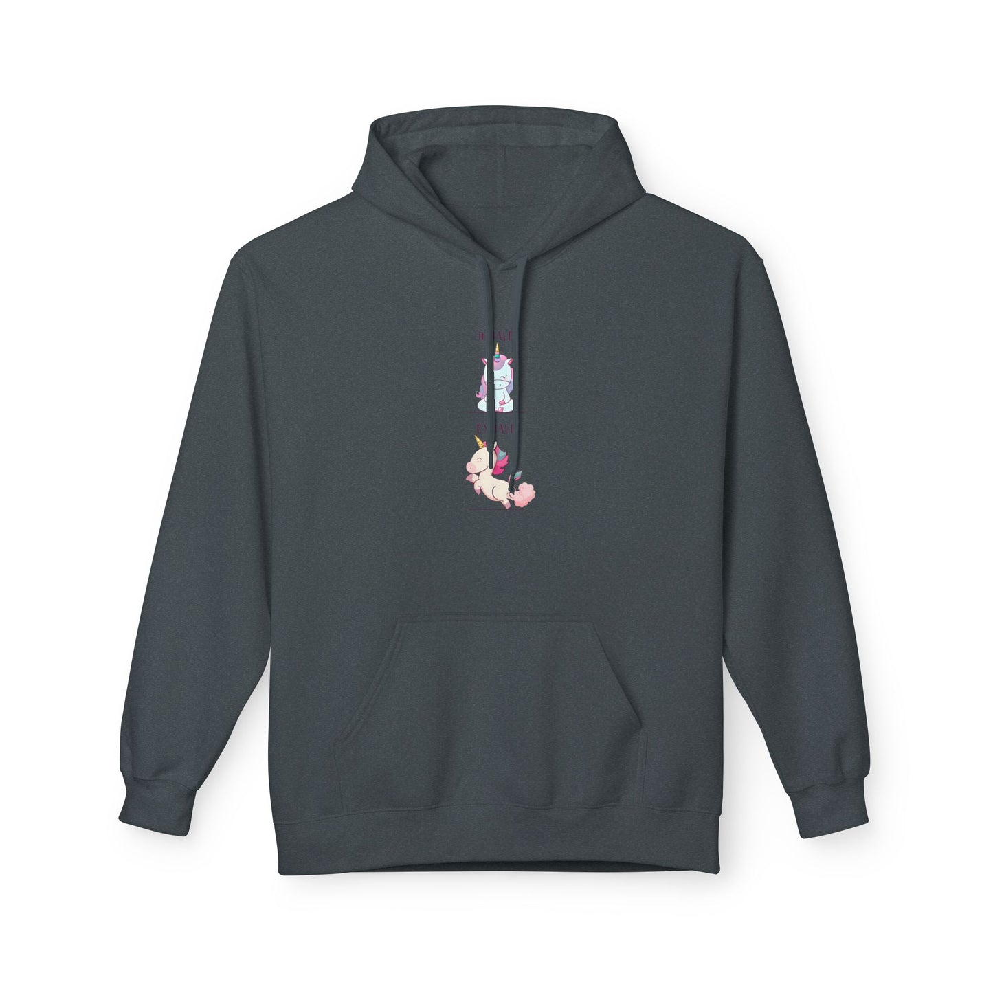 Unicorn Inhale Exhale Hoodie