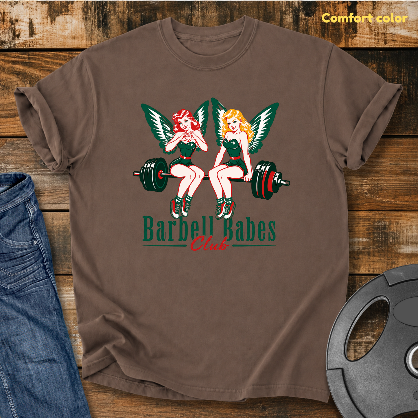 Barbell Club Vintage Wash T-shirt