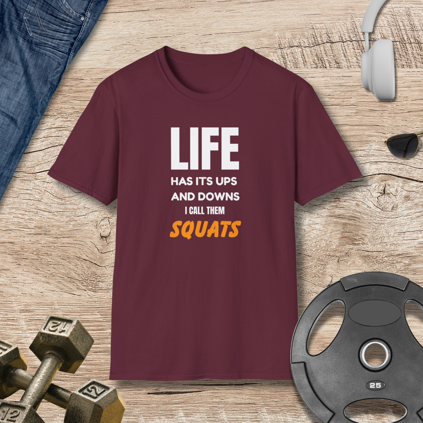 Ups and Downs SQUATS T-Shirt