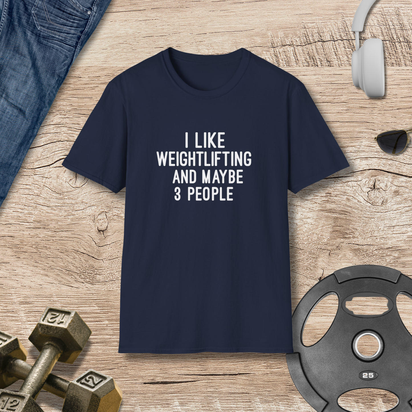 I like WeightLifting T-Shirt