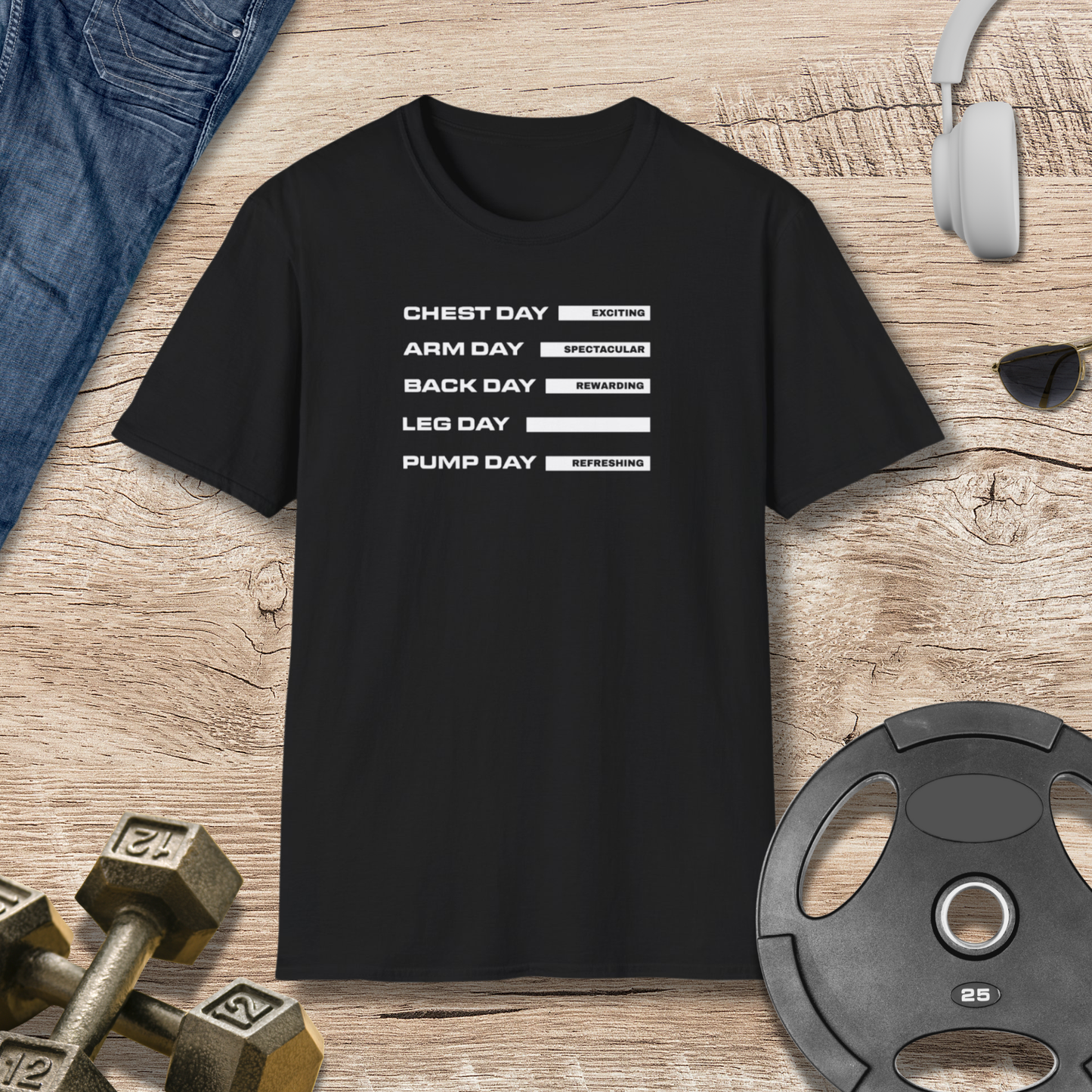 Chest, Arm, Back, Leg, Pump T-Shirt