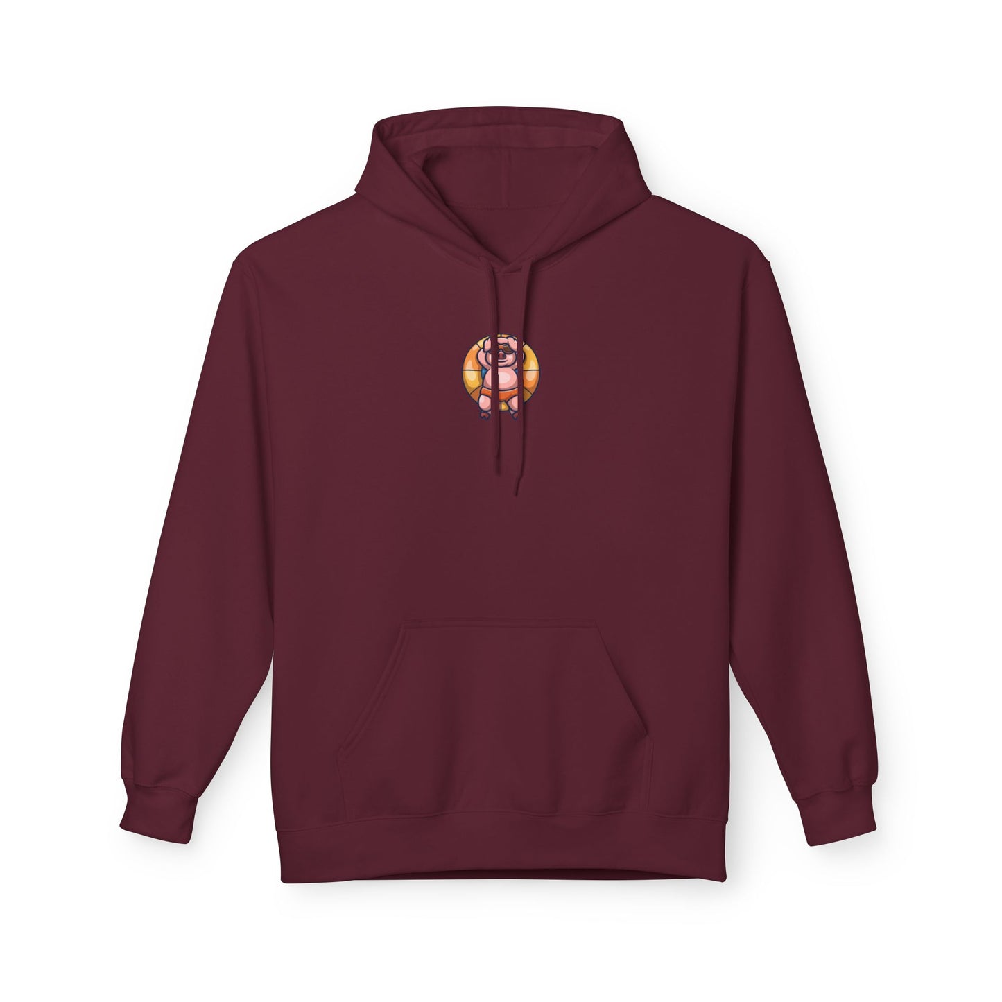 Chill Swim Cute Pig Hoodie