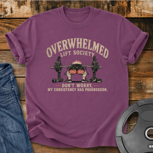 Overwhelmed Lift Society Vintage Wash T-shirt