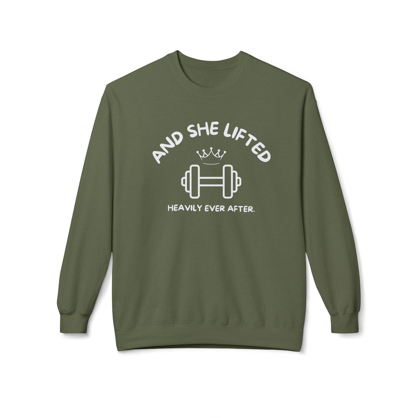 And She Lifted Heavily Ever After Hoodie