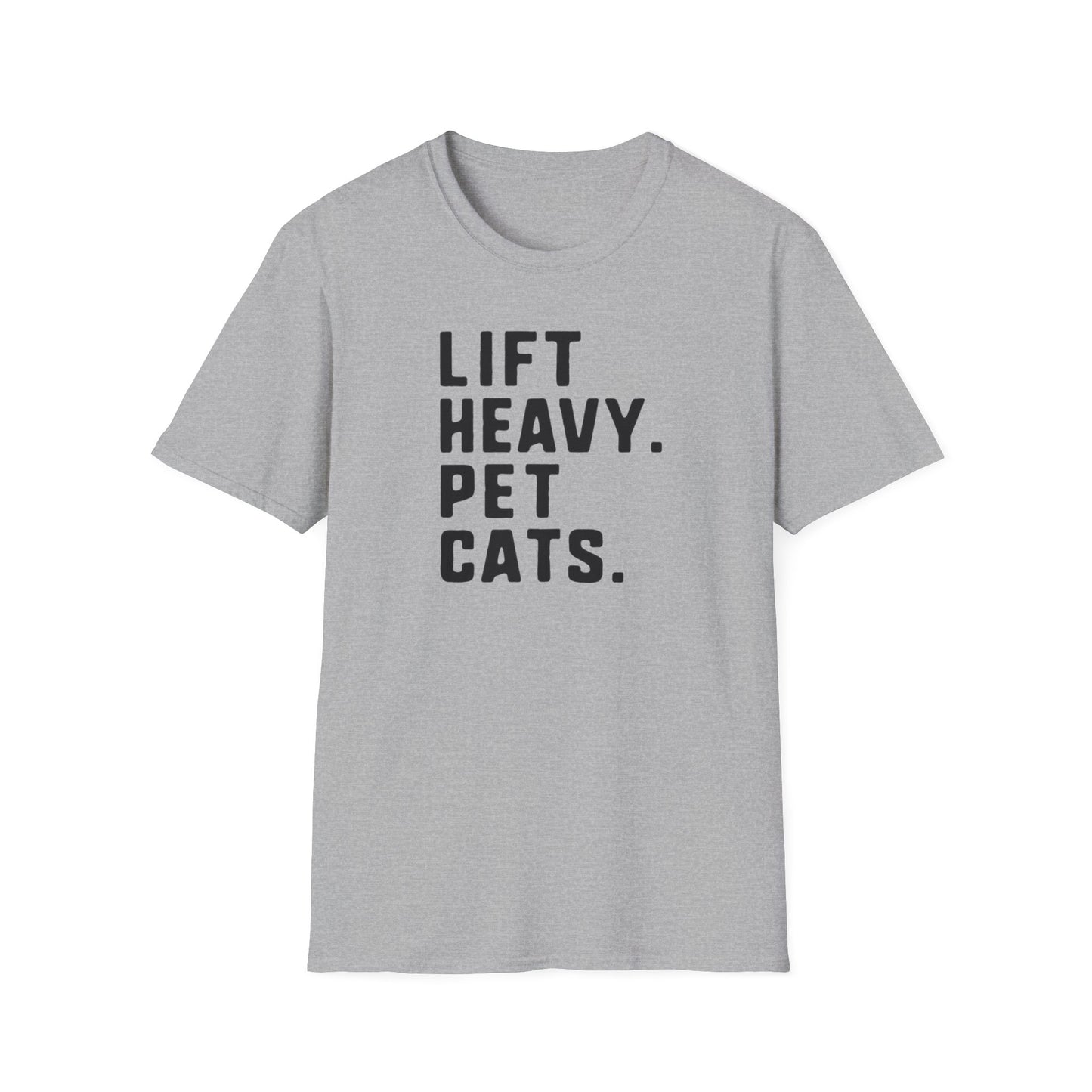 Lift Heavy Pet Cats T-Shirt