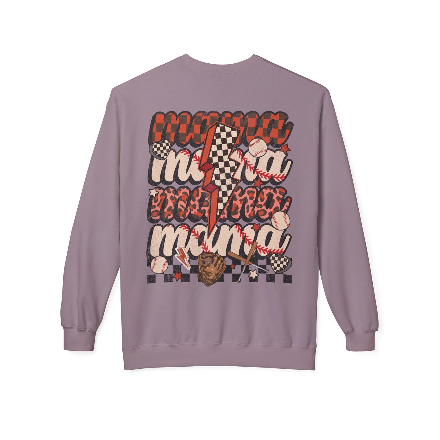 MaMa Baseball Vibes Sweatshirt
