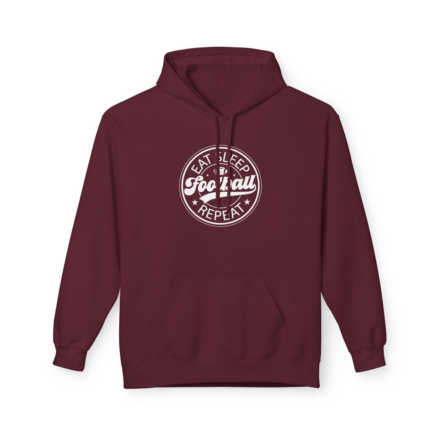 Classic Eat Sleep Football Repeat Hoodie