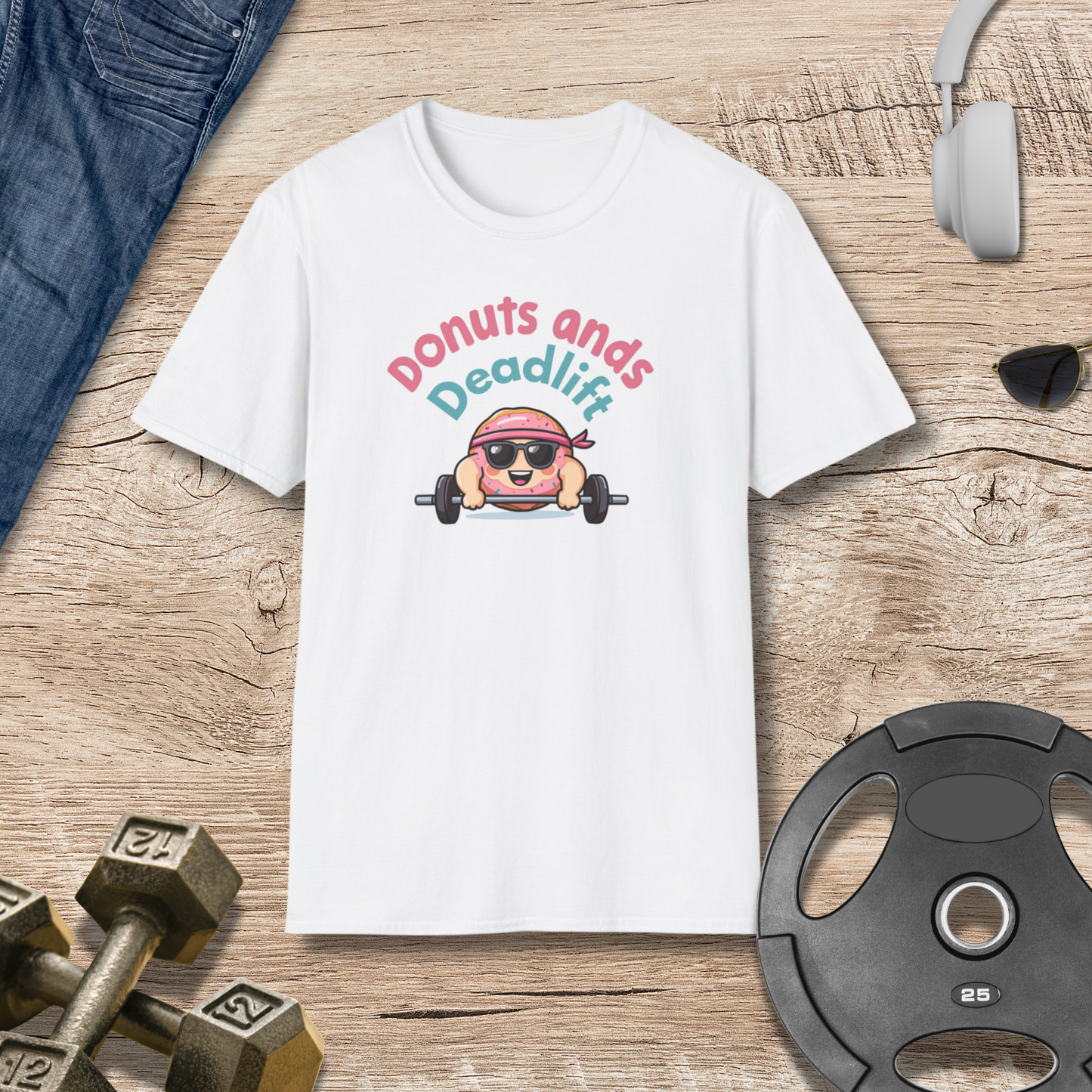 Donuts and Deadlifts T-Shirt