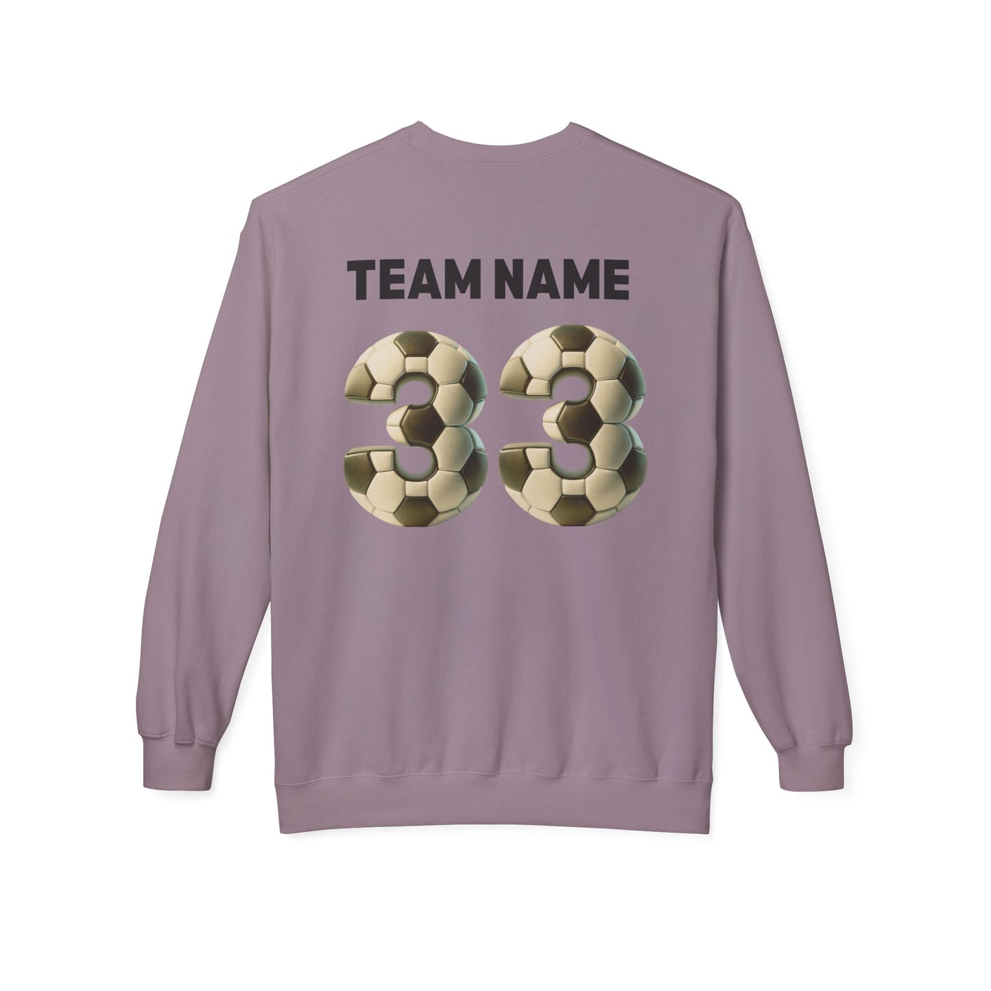 Personalised Your Name, Team Name & Number Sweatshirt