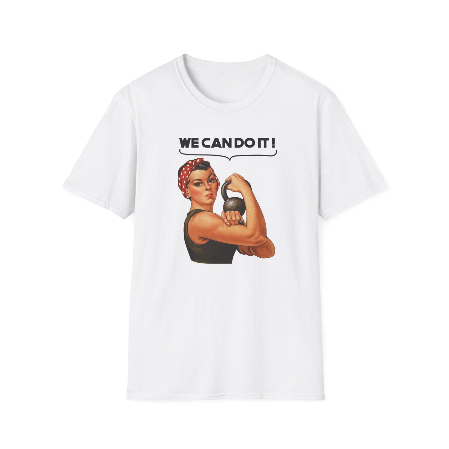'We Can Do It!' Vintage Gym T-Shirt