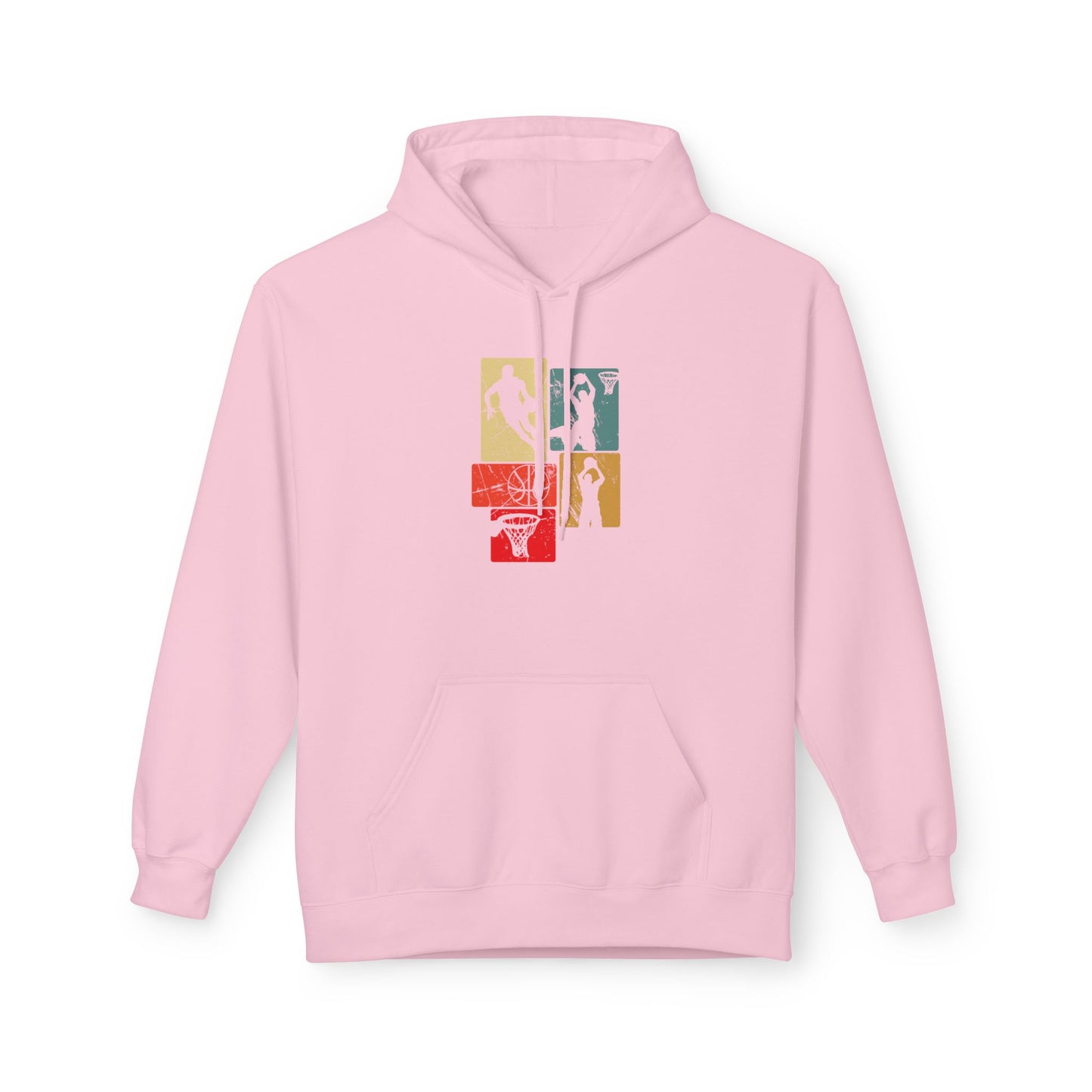 Retro Anime Basketball Vibes Hoodie
