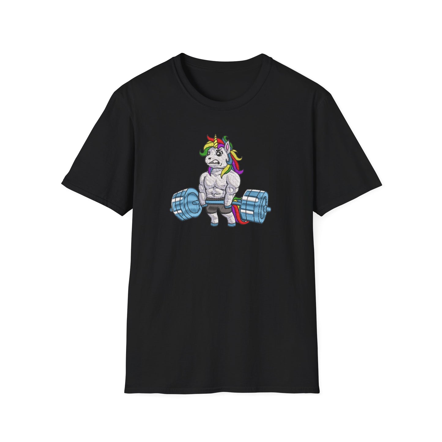 Rainbow Unicorn Deadlift T-Shirt