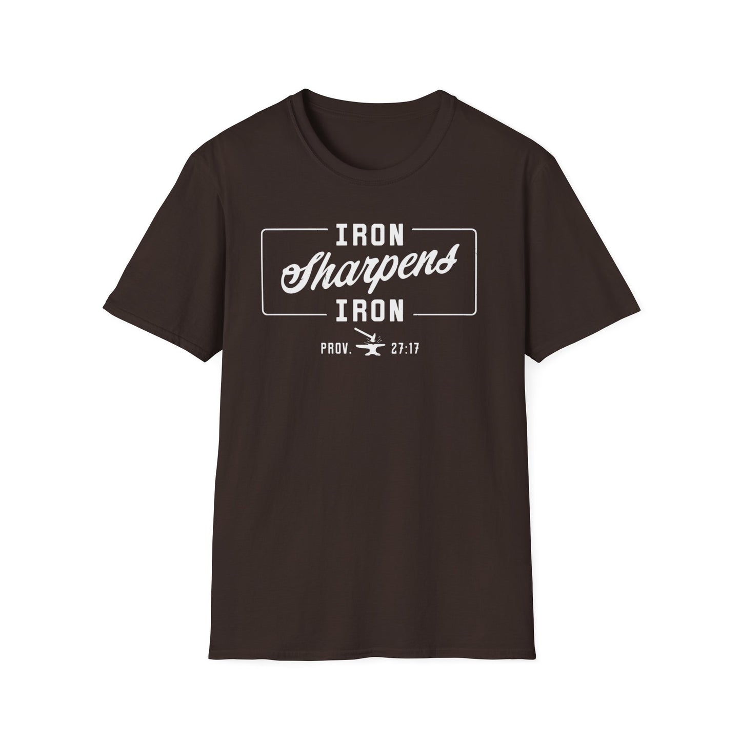 Iron Sharpens Iron, Faith-Based T-Shirt